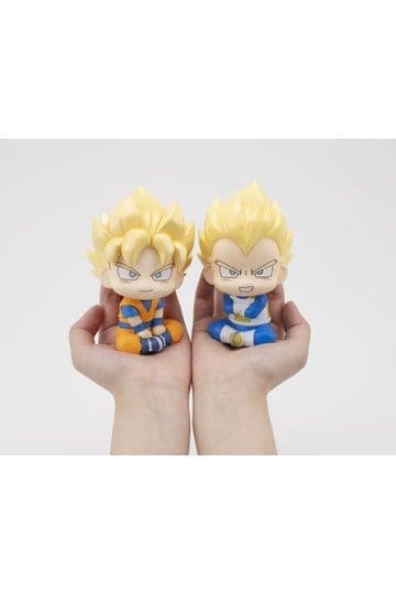 Dragon Ball DAIMA Look Up PVC Figures 2-Pack Super Saiyan Son Goku (mini) & Super Saiyan Vegeta (mini) 11 cm (with gift)