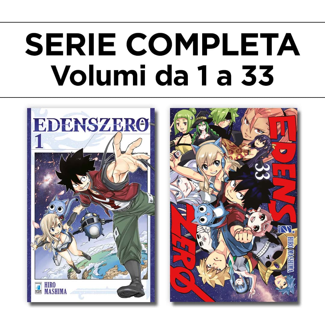 Edens Zero 1/33 - Serie Completa - Edizioni Star Comics - Italiano