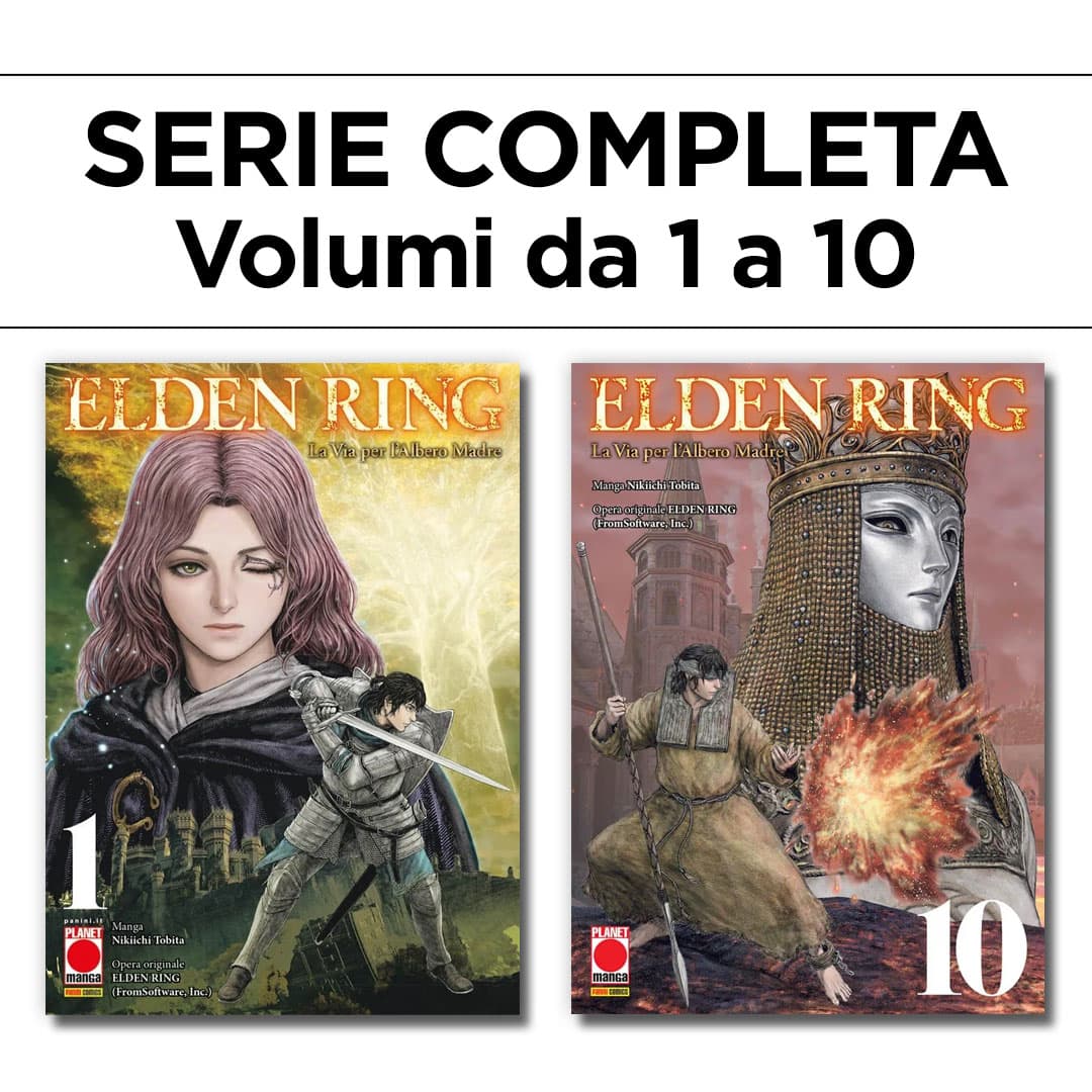 Elden Ring - La Via per l'Albero Madre 1/10 - Serie Completa - Panini Comics - Italiano