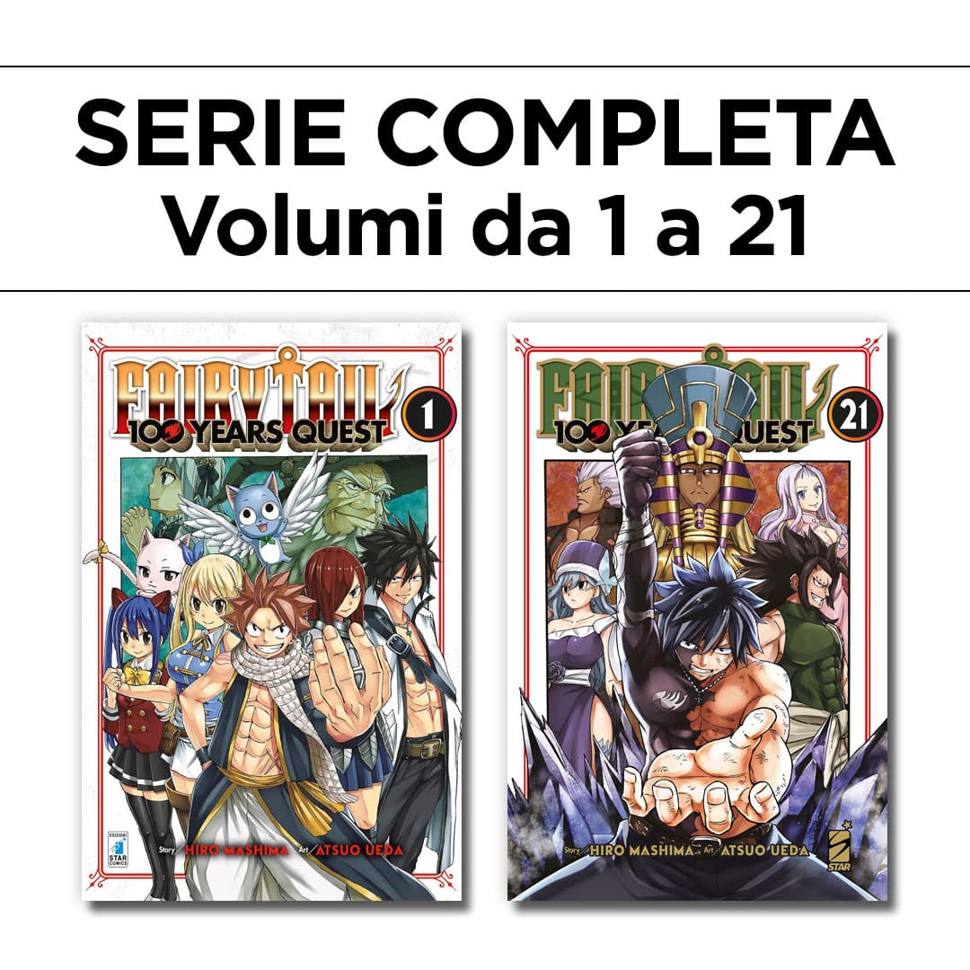 Fairy Tail 100 Years Quest 1/21 - Serie Completa - Edizioni Star Comics - Italiano