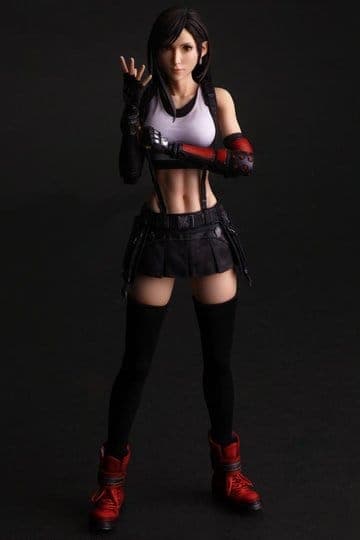 Final Fantasy VII Rebirth Play Arts Shin Action Figure Tifa Lockhart 25 cm