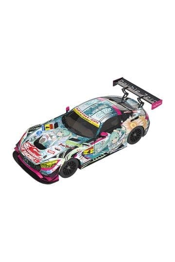 Hatsune Miku GT Project Vehicle 1/64 Good Smile Hatsune Miku AMG 2017 Super GT Ver. 7 cm