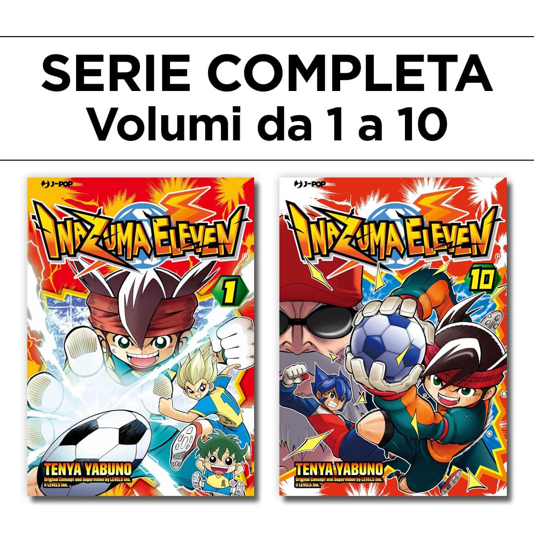 Inazuma Eleven 1/10 - Serie Completa - Jpop - Italiano