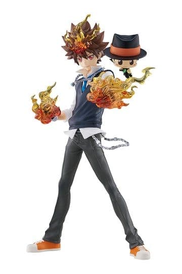 Katekyo Hitman Reborn Pop Up Parade SP PVC Figures 2-Pack Tsunayoshi Sawada & Reborn 24 cm