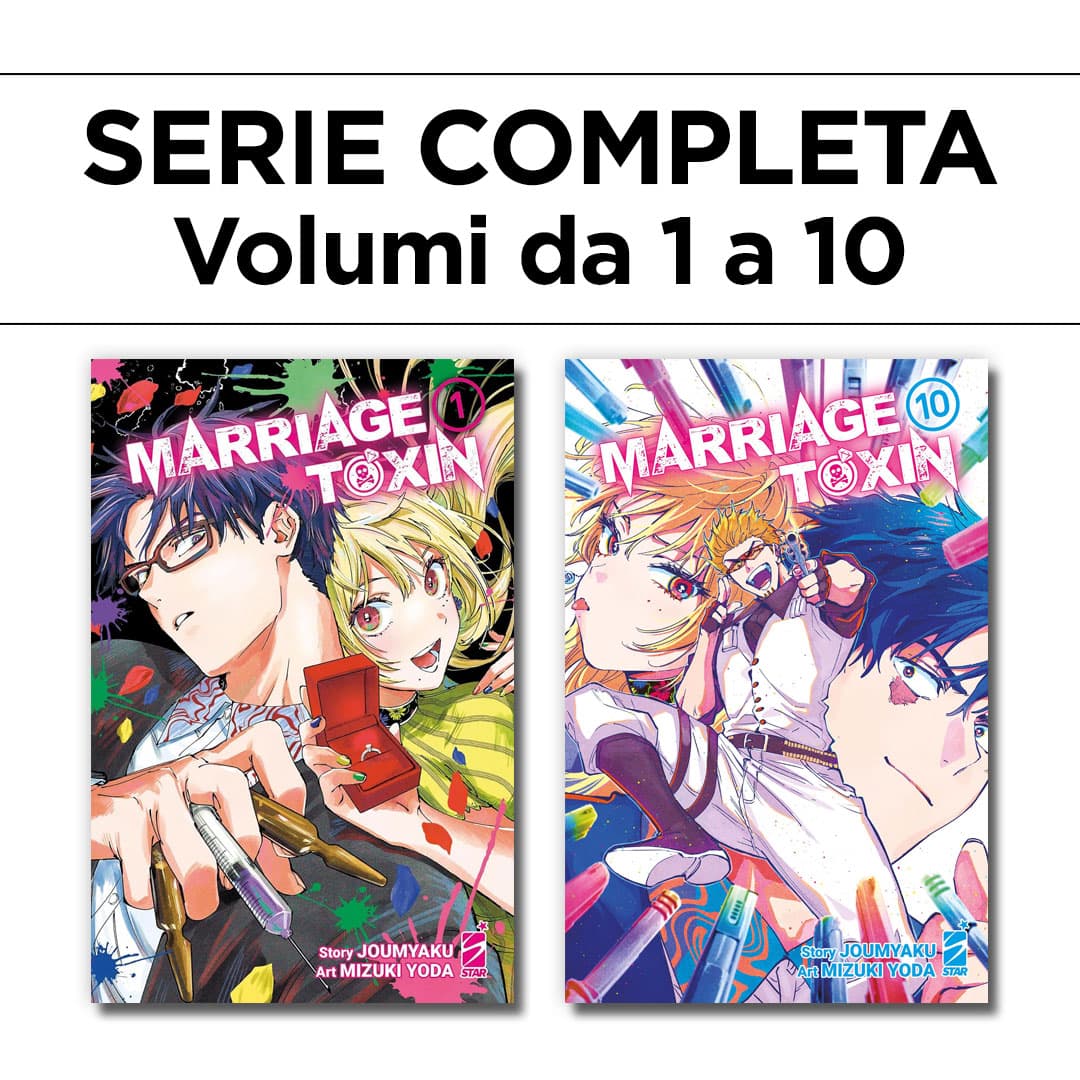 Marriagetoxin 1/10 - Serie Completa - Edizioni Star Comics - Italiano