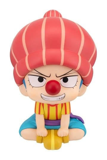 One Piece Look Up PVC Figure Buggy Childhood Ver. 11 cm