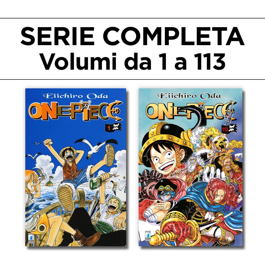 One Piece - Serie Blu 1/113 - Serie Completa - Edizioni Star Comics - Italiano