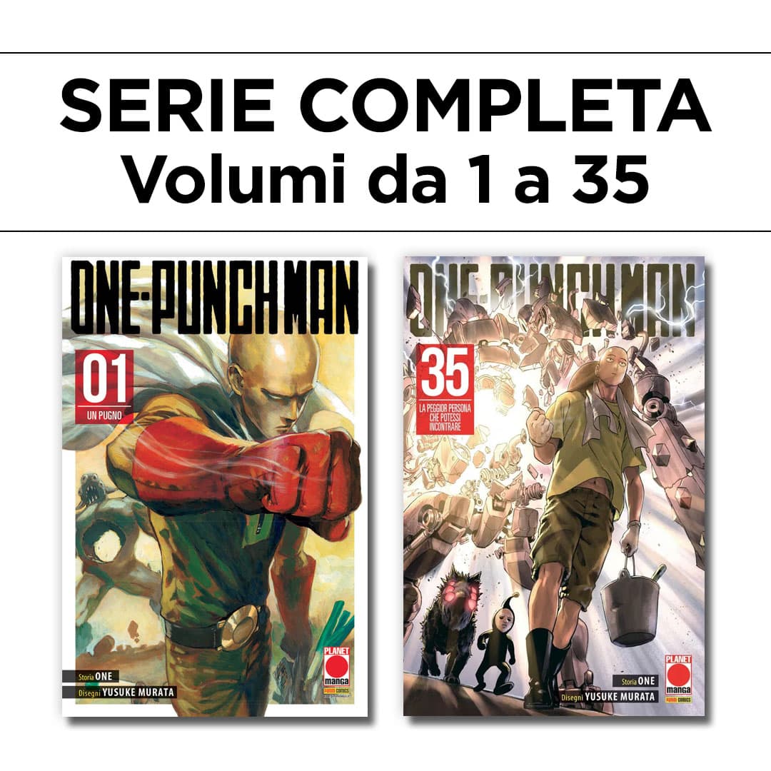 One Punch Man 1/35 - Ristampa - Serie Completa - Panini Comics - Italiano