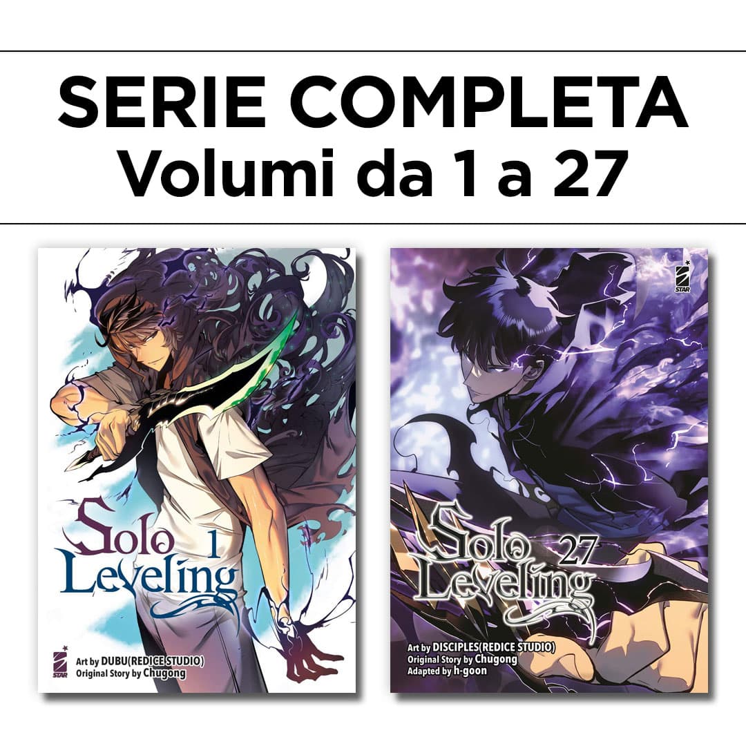 Solo Leveling 1/27 - Serie Completa - Edizioni Star Comics - Italiano