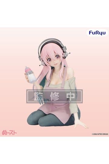 Super Sonico PVC Figure Noodle Stopper -Motherly Comfort- 10 cm