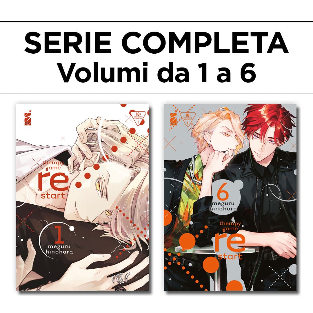 Therapy Game Restart 1/6 - Serie Completa - Edizioni Star Comics - Italiano