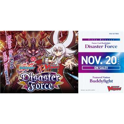 Cardfight!! Vanguard - Future Card Buddyfight: Disaster Force - DZ-TB03 - Display 12 Buste - Inglese - Inglese
