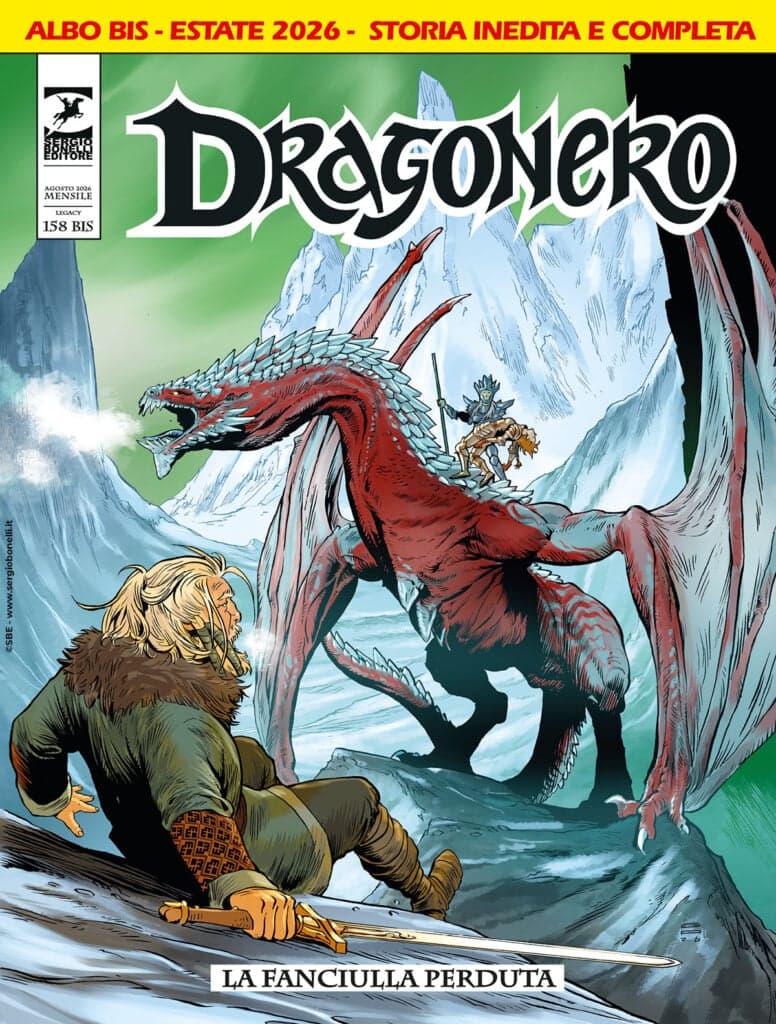 Dragonero 8 (158) Bis - La Fanciulla Perduta - Sergio Bonelli Editore - Italiano