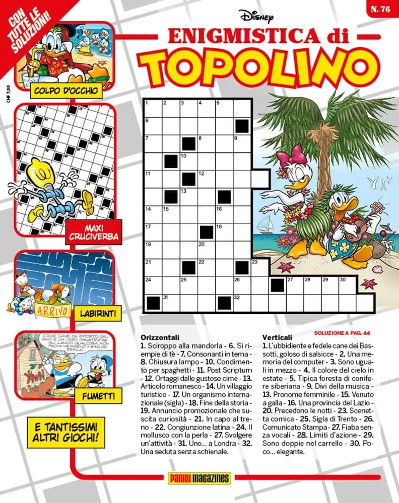 Enigmistica di Topolino 76 - Panini Comics - Italiano