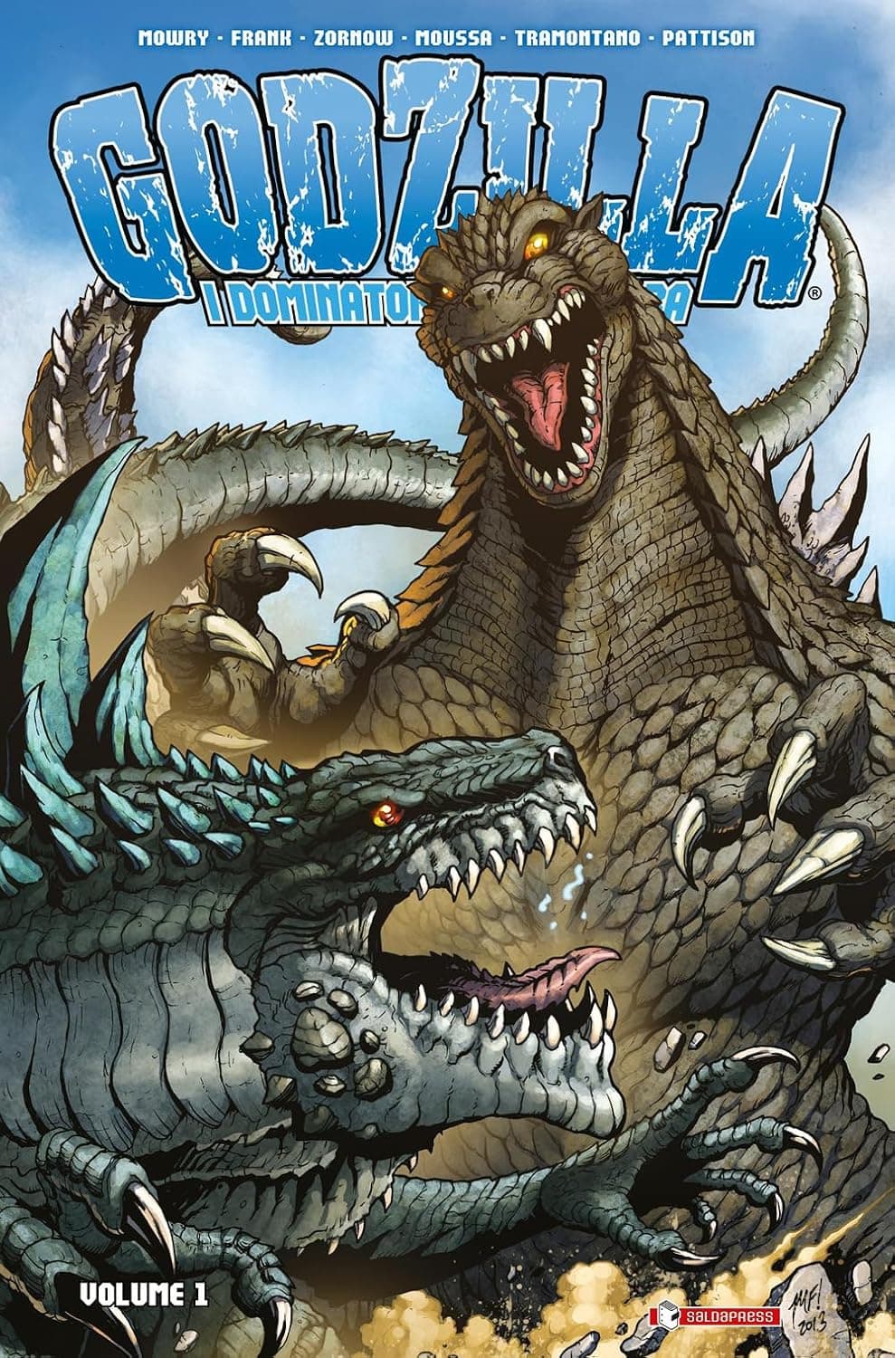 Godzilla - I Dominatori della Terra Vol. 1 - Saldapress - Italiano
