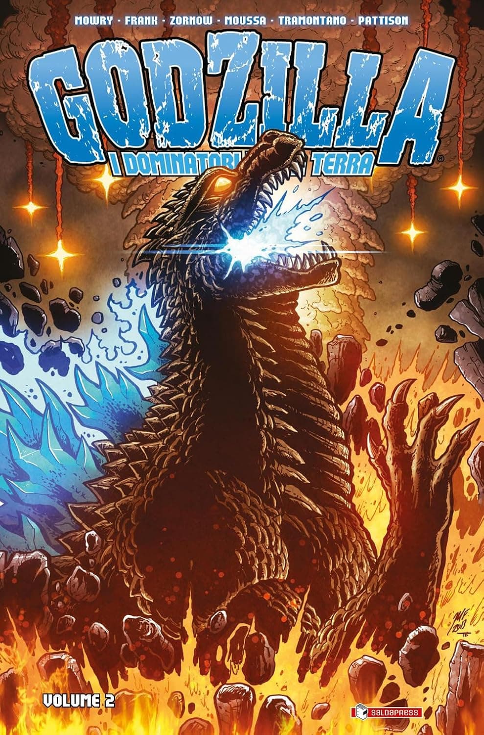 Godzilla - I Dominatori della Terra Vol. 2 - Saldapress - Italiano