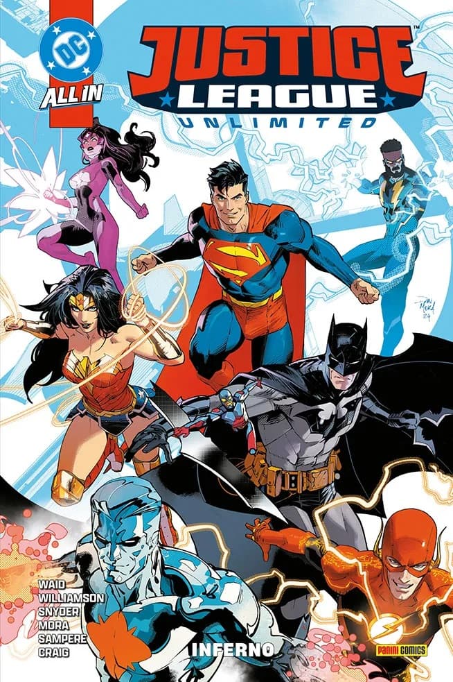 Justice League Unlimited Vol. 1 - Inferno - DC Rebirth Collection - Panini Comics - Italiano