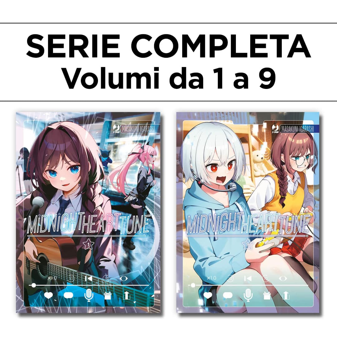 Midnight Heart Tune 1/9 - Serie Completa - Jpop - Italiano