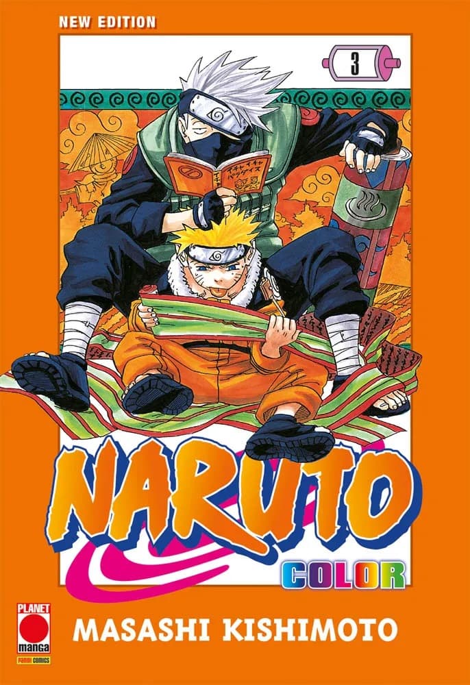 Naruto Color - New Edition 3 - Planet Action 98 - Panini Comics - Italiano