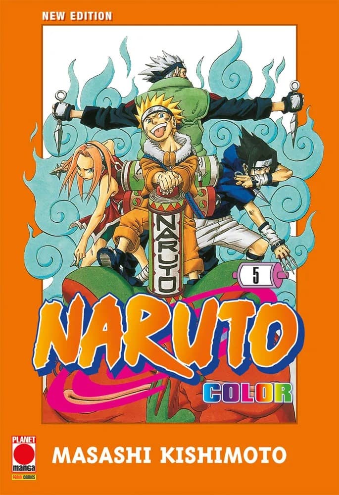 Naruto Color - New Edition 5 - Planet Action 100 - Panini Comics - Italiano