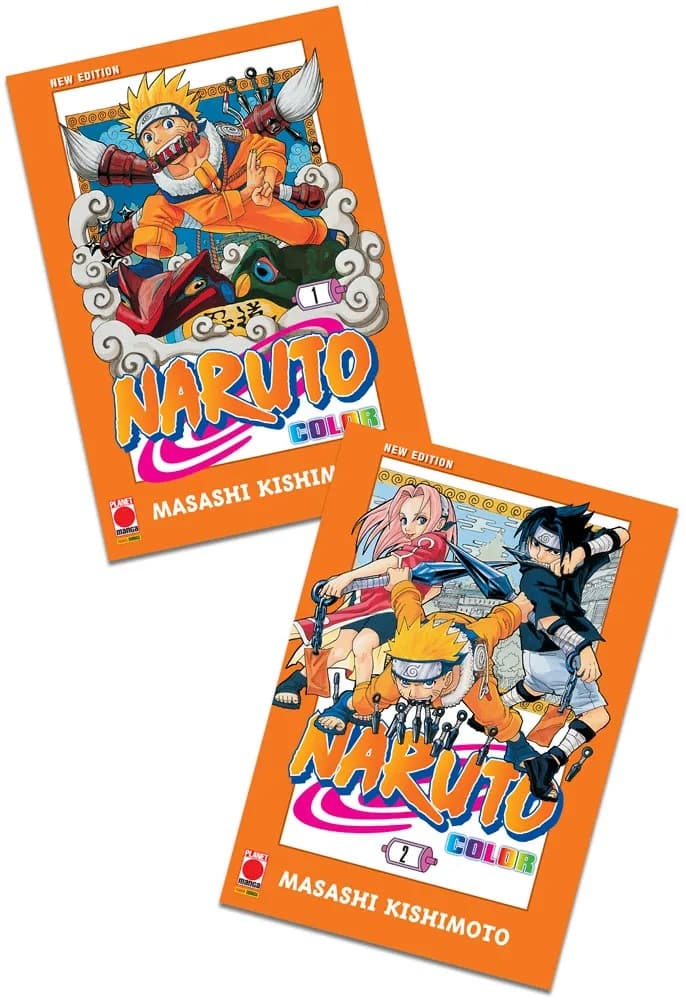 Naruto Color - New Edition Bundle (Vol. 1-2) - Panini Comics - Italiano