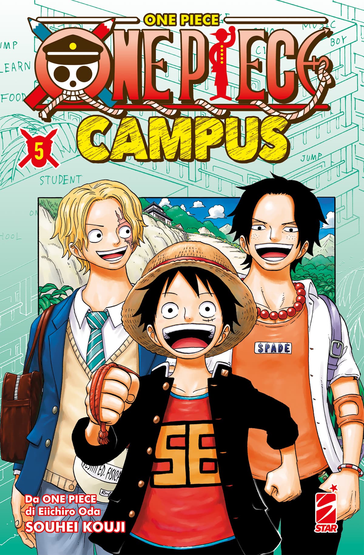 One Piece Campus 5 - Young 383 - Edizioni Star Comics - Italiano