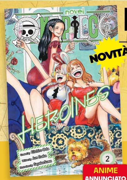 One Piece Novel - Heroines 2 - Colorful - Novel 5 - Edizioni Star Comics - Italiano
