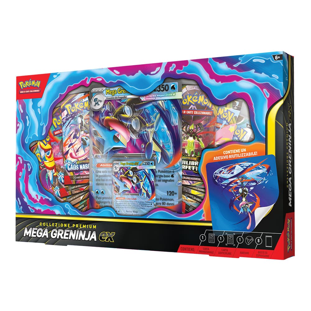 Pokémon - Collezione Premium Mega Greninja-ex - Italiano - Italiano