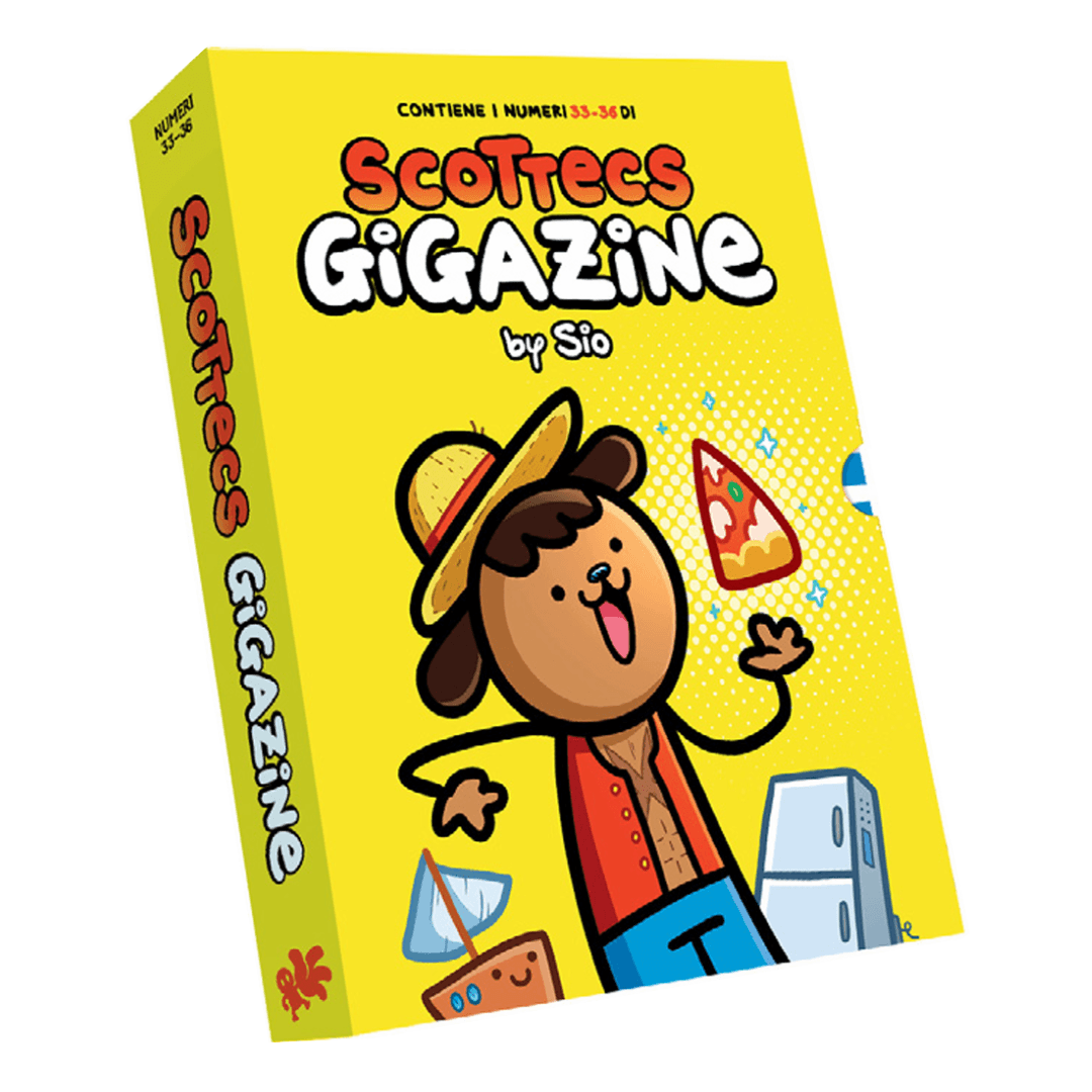 Scottecs Gigazine Cofanetto 9 (Vol. 33-36) - Gigaciao - Italiano