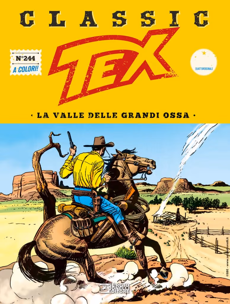 Tex Classic 244 - La Valle delle Grandi Ossa - Sergio Bonelli Editore - Italiano