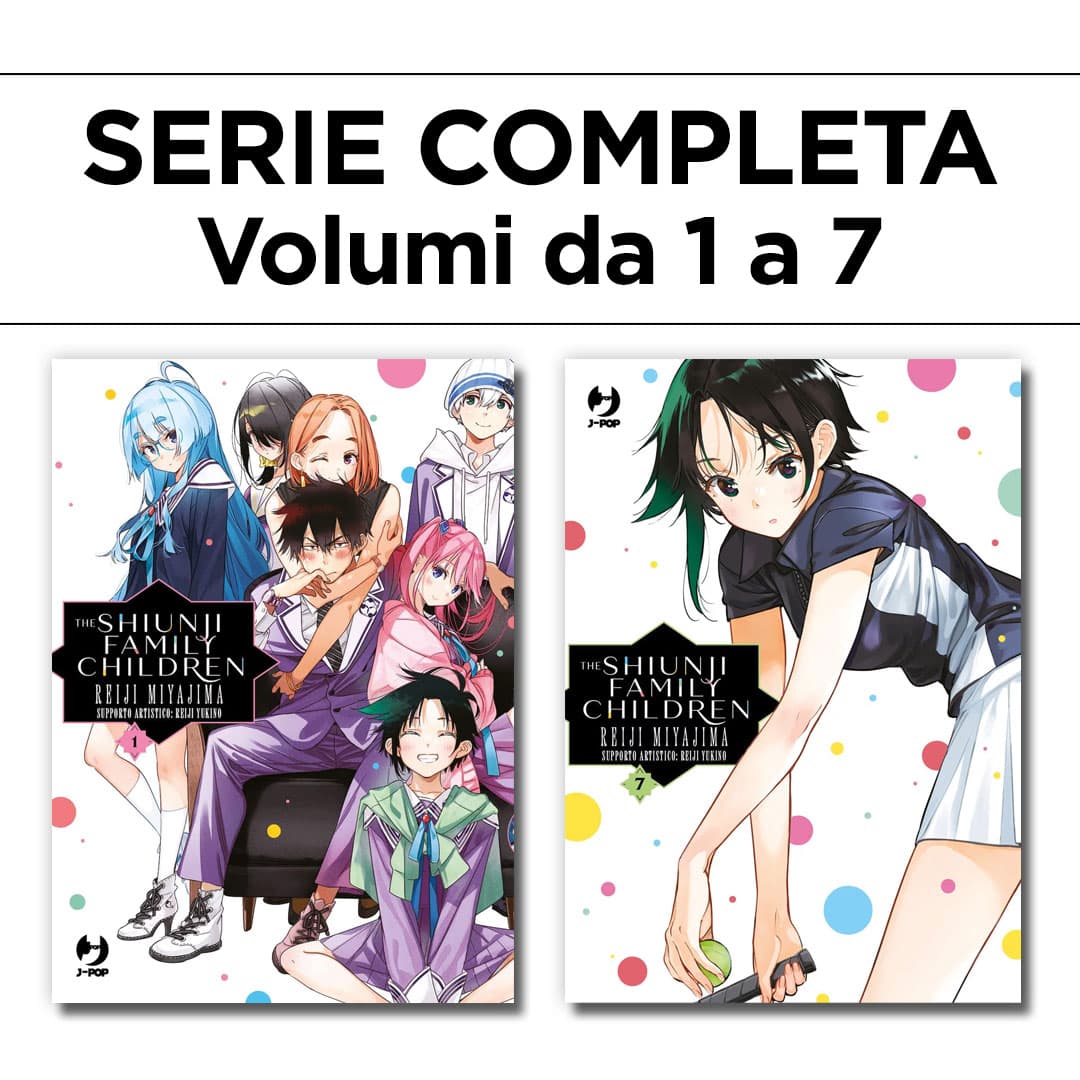 The Shiunji Family Children 1/7 - Serie Completa - Jpop - Italiano