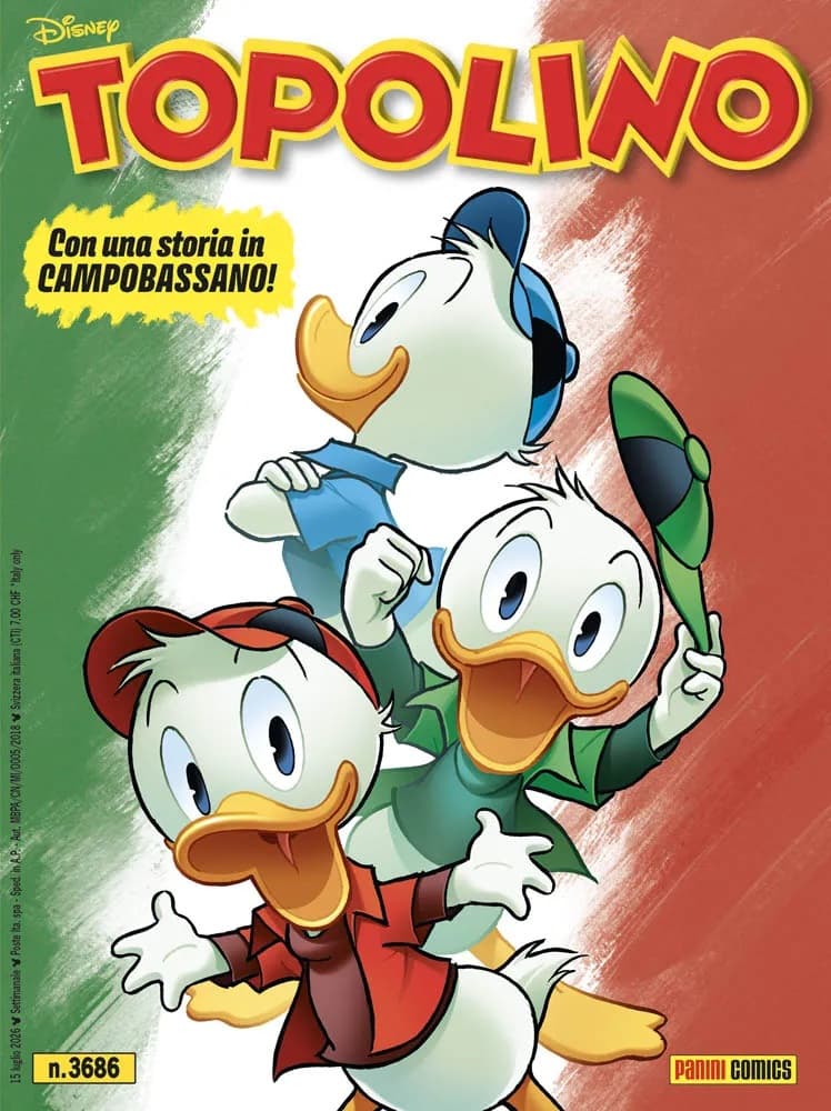 Topolino 3686 - Versione Dialetto Molise - Panini Comics - Italiano