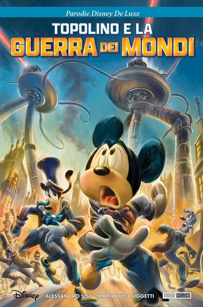 Topolino e la Guerra dei Mondi - Disney De Luxe 56 - Panini Comics - Italiano