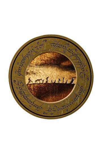 Lord of the Rings Coin with Display Stand The Fellowship