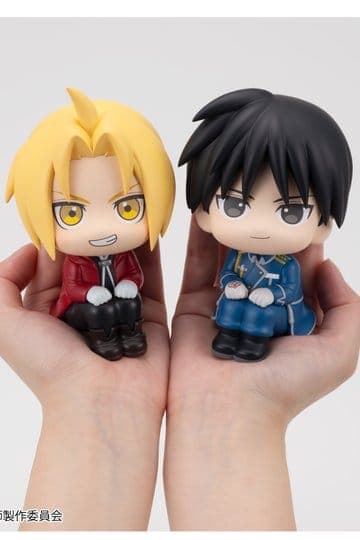 Fullmetal Alchemist Look Up PVC Figures 2-Pack Edward Elric & Roy Mustang 11 cm (with gift)