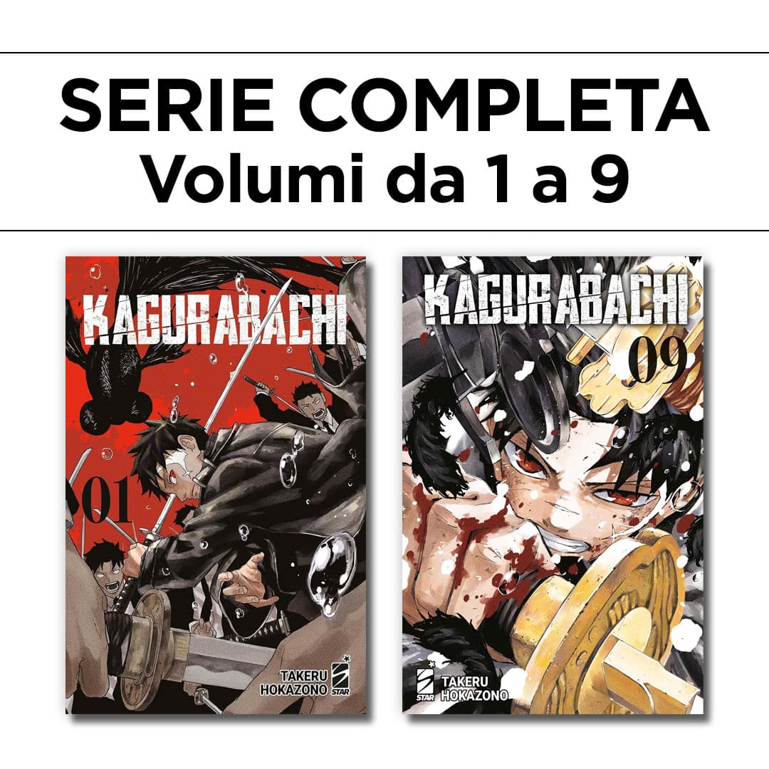 Kagurabachi 1/9 - Serie Completa - Edizioni Star Comics - Italiano