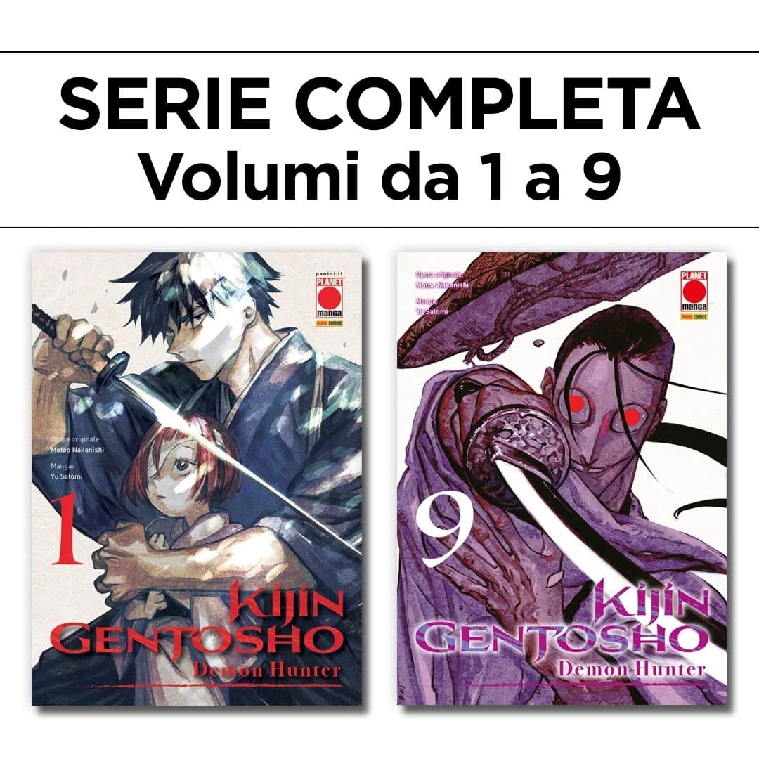 Kijin Gentosho - Demon Hunter 1/9 - Serie Completa - Panini Comics - Italiano