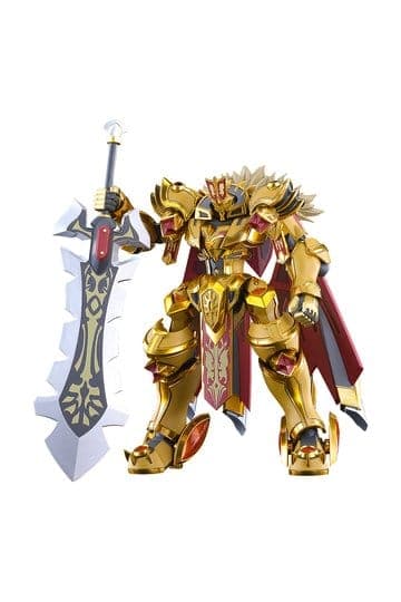 Knight's & Magic Moderoid Plastic Model Kit Goldleo: Royal Metallic Ver. 14 cm