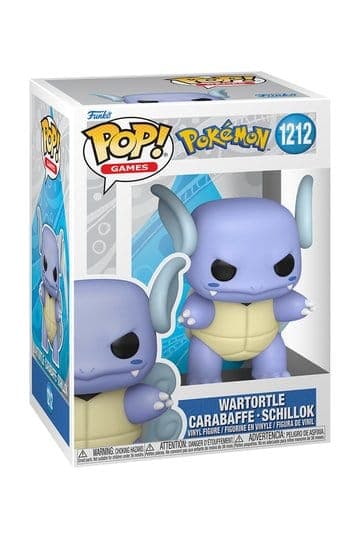 Pokémon Funko POP! Games Vinyl Figure Wartortle 9 cm #1212 - Funko POP!