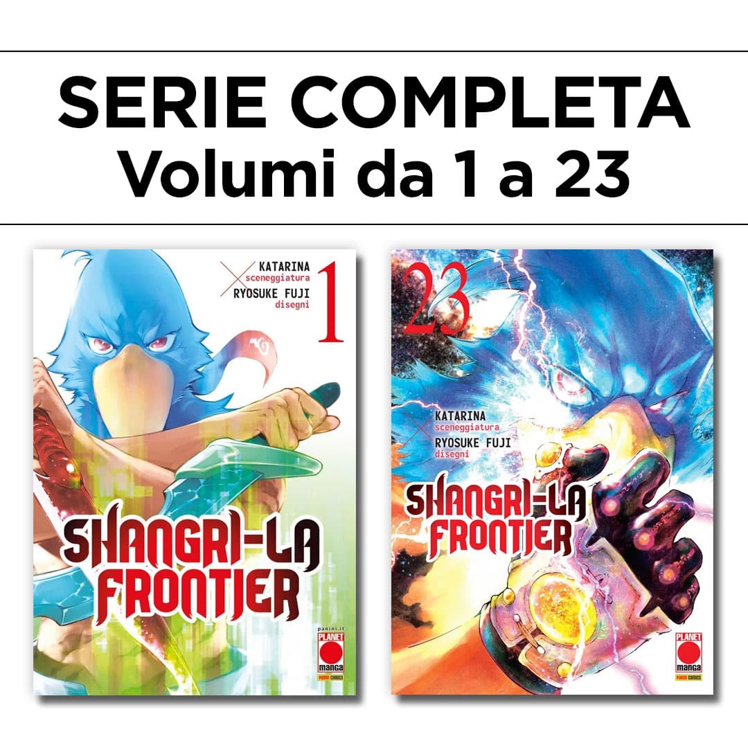 Shangri-La Frontier 1/23 - Ristampa - Serie Completa - Panini Comics - Italiano