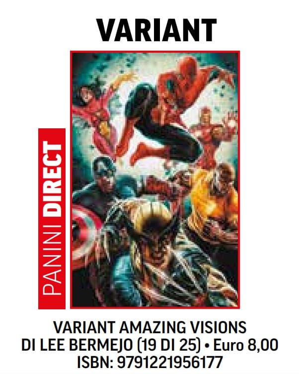 Amazing Spider-Man 20 - Variant Amazing Visions Lee Bermejo B - L'Uomo Ragno 899 - Panini Comics - Italiano