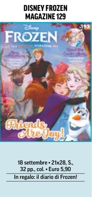 Disney Frozen - La Rivista Ufficiale 129 - Panini Comics - Italiano