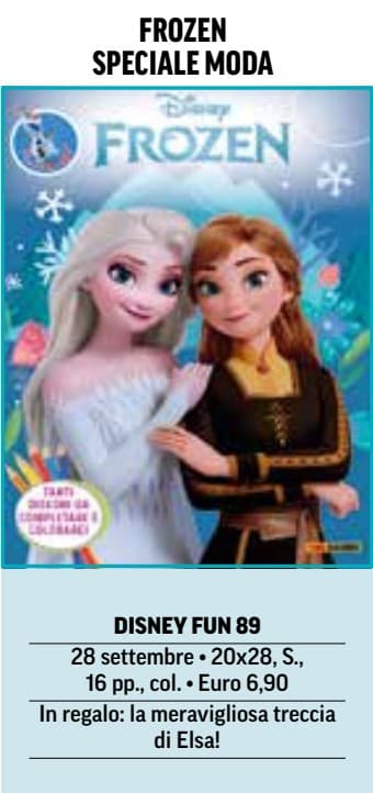 Disney Frozen - La Rivista Ufficiale - Speciale Moda - Disney Fun 89 - Panini Comics - Italiano