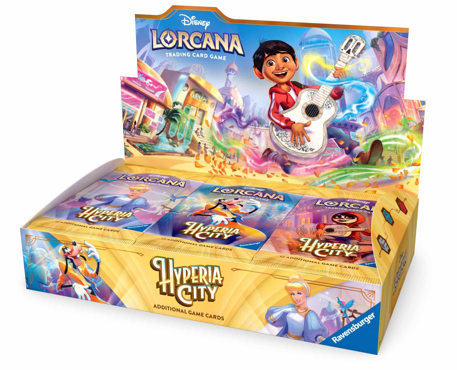Disney Lorcana - Città di Hyperia - Hyperia City - Box 24 Buste - Italiano - Italiano