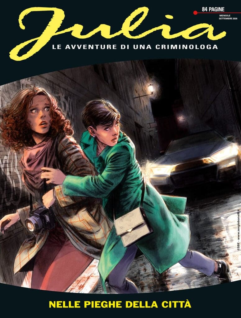 Julia 336 - Nelle Pieghe della Città - Sergio Bonelli Editore - Italiano