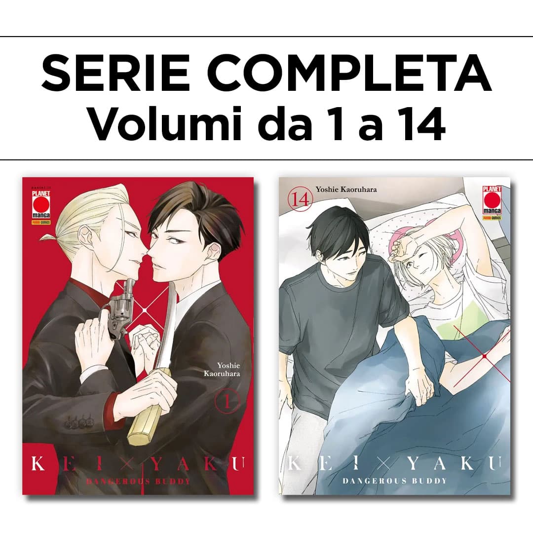 Kei x Yaku - Dangerous Buddy 1/14 - Serie Completa - Panini Comics - Italiano