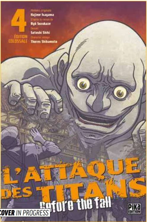 L'Attacco dei Giganti - Before the Fall - Colossal Edition 4 - Panini Comics - Italiano