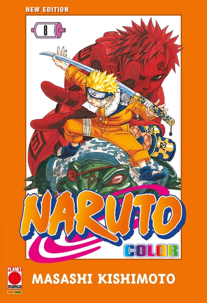 Naruto Color - New Edition 8 - Planet Action 103 - Panini Comics - Italiano