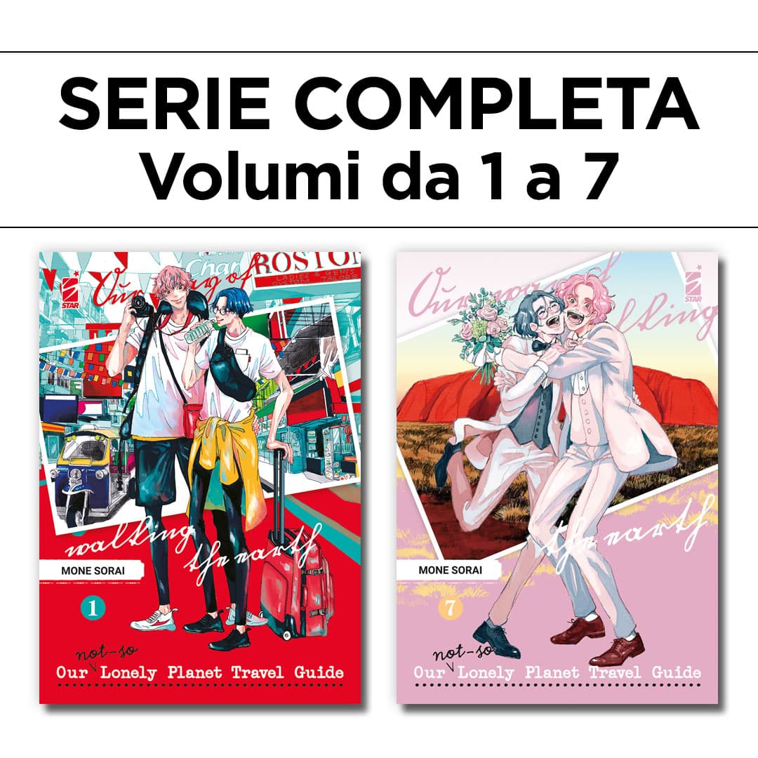 Our Not So Lonely Planet Travel Guide 1/7 - Serie Completa - Edizioni Star Comics - Italiano