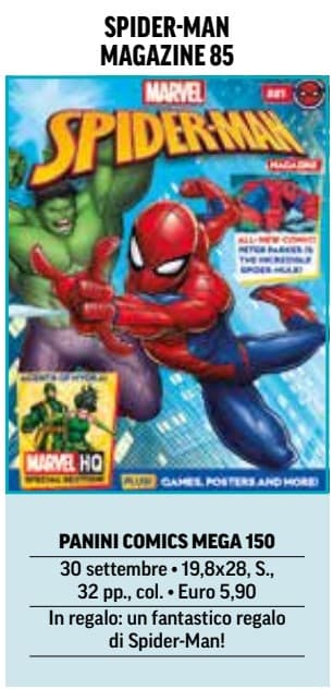 Spider-Man Magazine 85 - Panini Comics Mega 150 - Panini Comics - Italiano